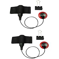 RUNCCI-YUN 2 pcsMicrófono de Contacto Piezo Pickup de Guitarra,