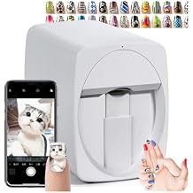 Nail Printer, Smart Nail Printer, Desktop Nail Printing Robot, WiFi/DIY Supported, Suitable for Nail Studio/Manicurist/Nail Artist