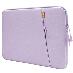 JETech Laptop Sleeve for 13-14Inch MacBook Neo (A18 Pro), MacBook Air/Pro (M1-M5) 2020-2026, 13-13.6 Inch Notebook, Waterproof Shock Resistant Bag Case with Accessory Pocket (Light Purple)