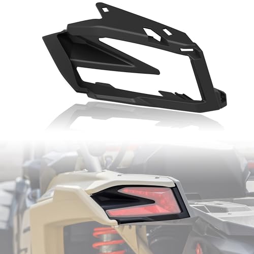 SAUTVS Left Driver Side Tail light Cover, Rear Brake Stop Light TailLight Cover Bezel Panel for Can-Am Maverick X3 XDS XRS Max Turbo R 2017-2025 Accessories(1PC, Replace #705010686)