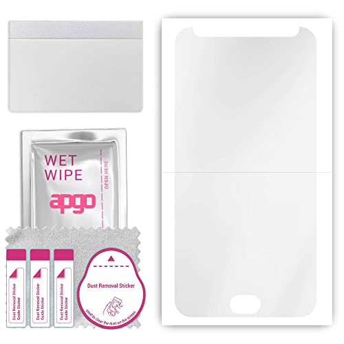 apgo Protector de pantalla Hydrogel para Motorola Moto E4 Plus, Película de hidrogel, con capa de posicionamiento de fácil instalación.