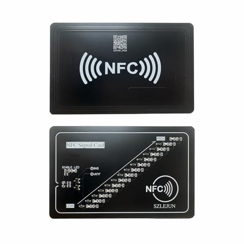 NFC Field Status Card - Professional 15 LED Indicator Display,Non Data Storage NFC Card