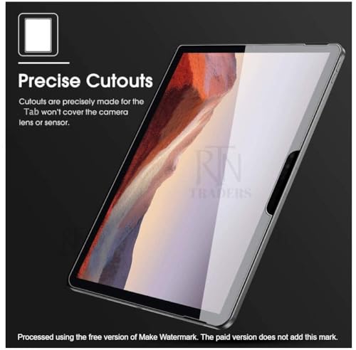 Image of RTN Treaders (Pack of 1) Unbreakable With 9H Hardness Screen Guard for Byju's Learn Stationo 10.1 Inch (HD clarity) (Easy Installation) [Not A Tempered Glass]