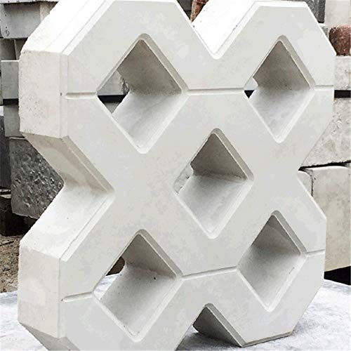 Mauersteine Gartenmauer BANGHA Pflasterform,Betonformen Gießform Garten Wiederverwendbare Beton Zementziegel Design Straßenform Herstellung DIY Pflasterstil Home Garten Boden Betonpfadform (Color : 1 Pflanzring Beton