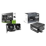 【セット買い】ASUS NVIDIA GeForce RTX 5060 Ti ビデオカード GDDR7 PCI Express 5.0 / DUAL-RTX5060TI-O16G 国内正規代理店品+ASUS Prime 750W Bronze PSU 電源ユニット オールラウンド PC やゲーミング リグに効率的, 耐久性のある電力供給 PRIME-750B-BLACK 国内正規代理店品