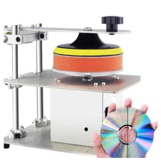 ZSFHJZC CD/DVD Scratch Removal Machine,Restores Scratched Discs,Fixes Oxidation Damage, High Repair Success Rate, Saves Time & Improves Efficiency for Scratch Repair & Data Recovery