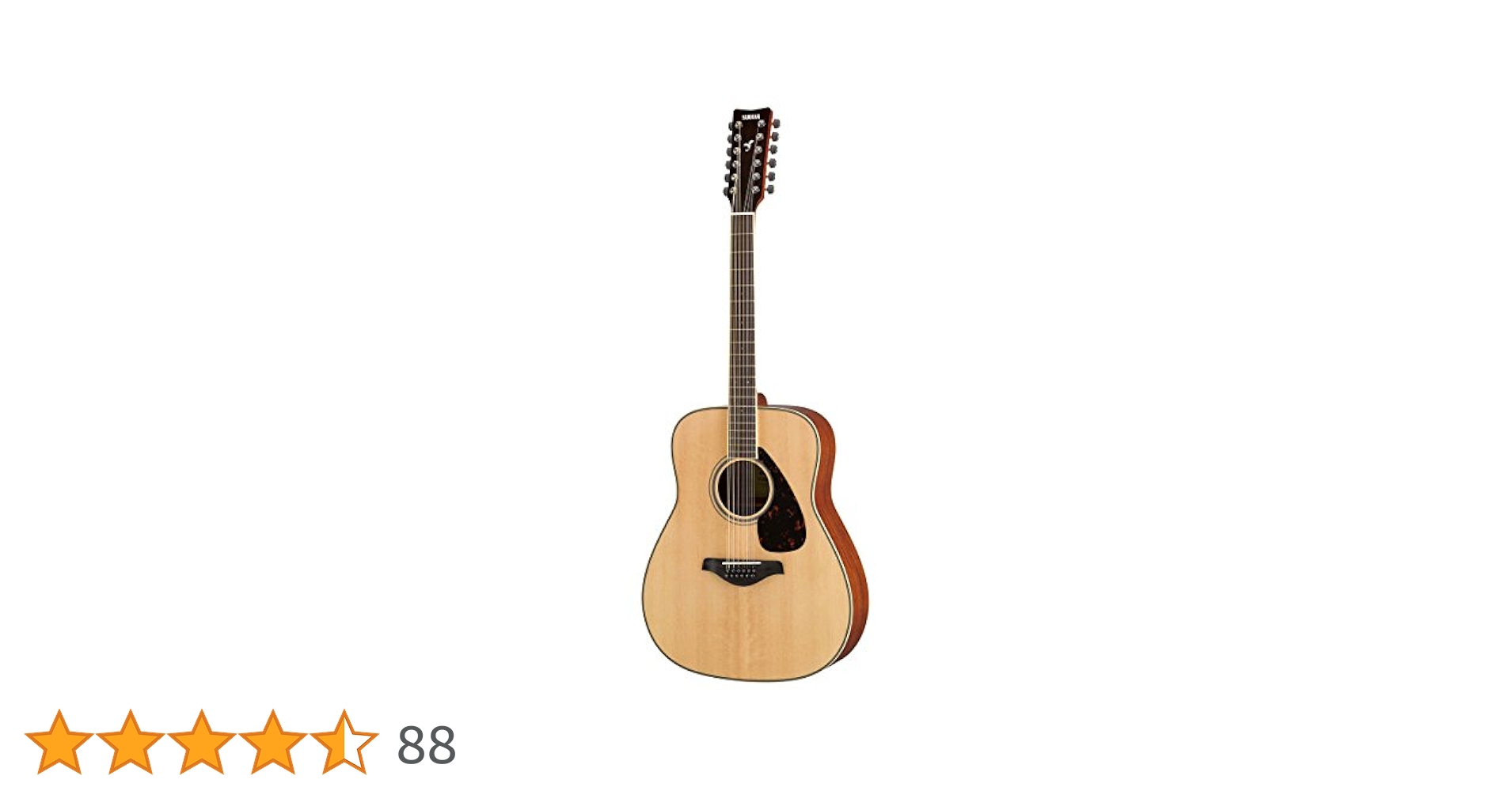 YAMAHA / FG820-12 NT (ナチュラル) 【12弦ギター】 YAMAHA YAMAHA/FG820-12 12弦アコースティックギター ナチュラル