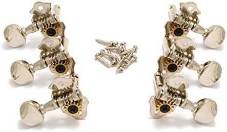 Grover STA-TITE Original Guitar Tuners 3x3 Horizontal Mounting Nickel 98 Series