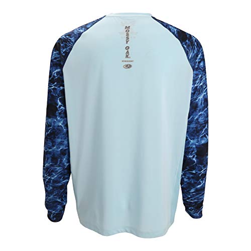 EAG Elite Mossy Oak Elements Long Sleeve Performance Fishing Shirt2