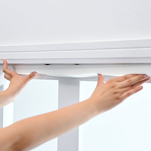 image for BOBOTOGO 3 Pack Cordless Pleated Light Filtering Fabric Shade Temporar