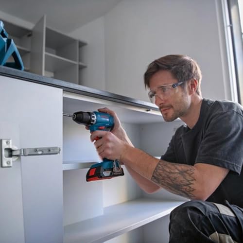 BOSCH GSR 18V 45 Professional incl. 3x 4.0Ah Battery Charger + Case perceuse sans fil - vue 7