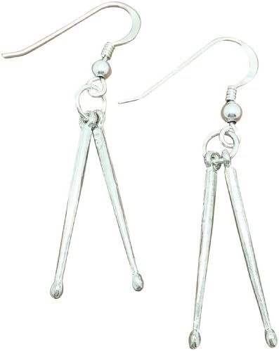 Juzii Sterling Silver Drumsticks Earrings