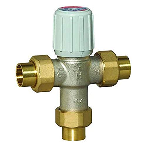 Honeywell AM100US1LF Union Sweat Mixing Valve 70 F - 145 F 1/2