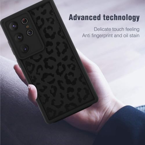 Image of Compatible with Samsung Galaxy S23 Ultra Case, Black