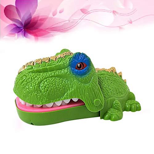 Toyvian Dentes de Dinossauro Jogo de Brinquedo Dentista de Dinossauro Mordendo Dedo Jogo de Tubarão