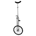 Fun 20 Inch Wheel Super-Tall Chrome Unicycle