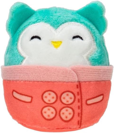 Squishville Ski Chalet Playset | Cozy Winter Fun | Includes 4 Squishmallows