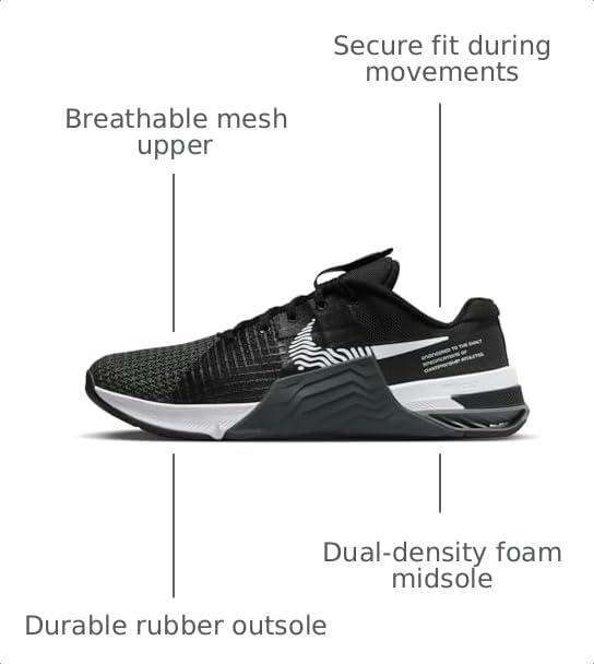 Image of Nike Men's Metcon 8 Sneakers