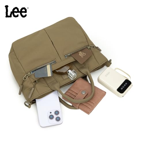 Image of Lee Small Crossbody Bag for Women Nylon Tote Bag with Multiple Pockets