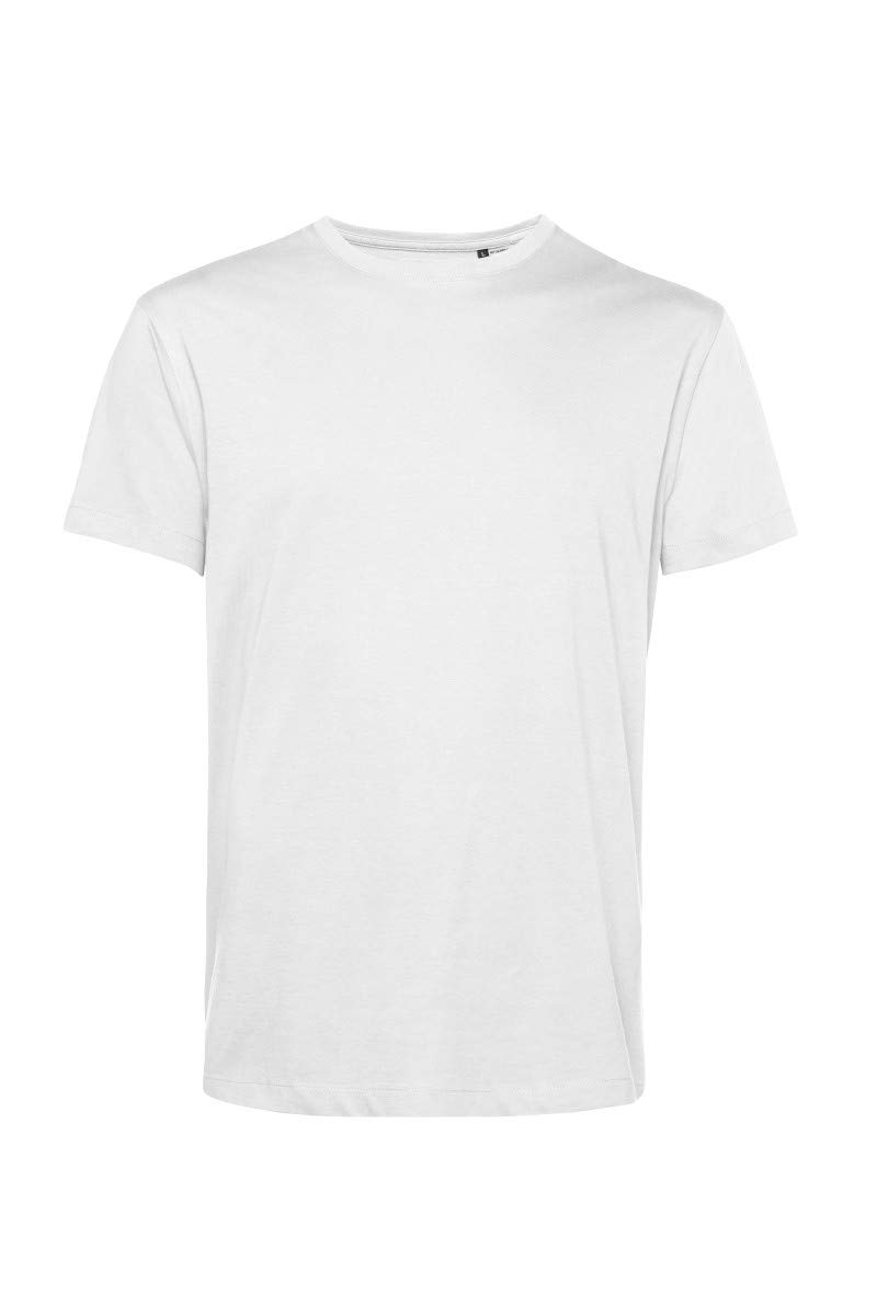 B&C Collection TU01B Men's #Organic E150 Tee - White - Medium