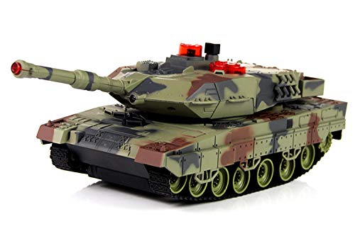 POCO DIVO Abrams vs. Terrorist Fort Combat Fight M1A2 USA Tank RC Infrared Battle Panzer - Thumbnail 4