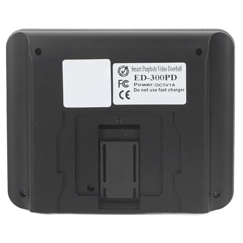 Videocamera Spioncino Wireless 1080P Citofono con Visione Notturna da 120 Gradi Visualizzatore Digitale della Porta con Monitor a Colori da 4,3 Pollici, Connessione WiFi,