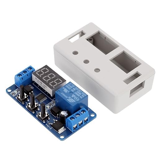 xcluma yyc-2 12V Delay Timer with Case Single Channel Timer Control ...