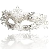 CUEMOON Maskerade Maske, Karneval Dekorationen Venezianische Masken für Frauen, für Halloween Karneval Party Kostüm