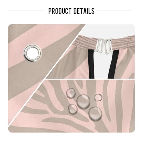 Capa de Corte de Pelo Impermeable Profesional Beige miniatura 4