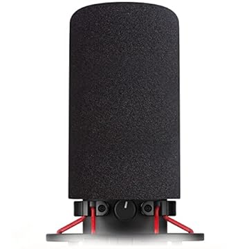 Espuma de para-brisa para HyperX QuadCast S – Filtro Pop de microfone para microfone USB Hyper X Quad Cast – Capa de microfone Pop Guard, filtros, gravação, vibrações e ruídos brancos