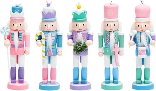 Mittokonnel 2025 Nussknacker Figur 5 Stücke Nussknacker...