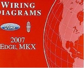 Paperback 2007 Ford Edge/Lincoln MKX Wiring Diagram Manual Original Book