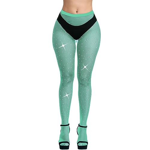 Image of Fishnet Stockings Lace Patterned Tights High Waist Pantyhose Fishnets for Women
