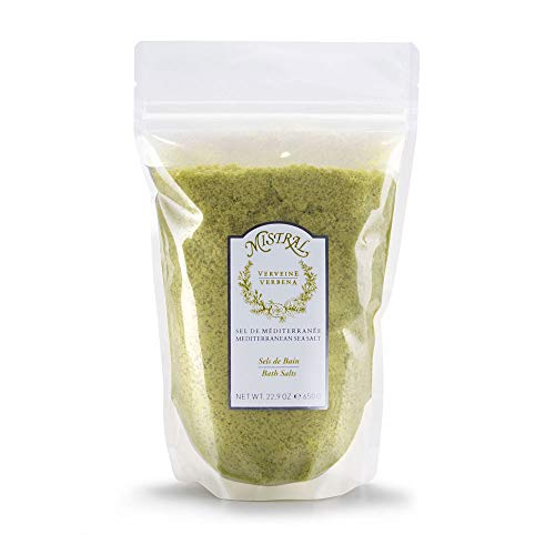 Mistral Luxury Mediterranean Sea Bath Salts - Lemon Verbena - Made In France, 22.9 Ounces #TOP10