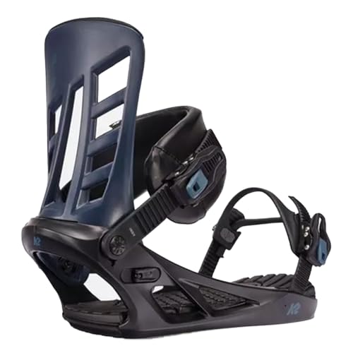 K2 Indy Mens Snowboard Bindings, Deep Blue, L