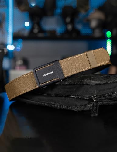 Image of IDOGEAR SPORTS Quick-Adjust Tactical Ratchet Belt | Heavy-Duty 1000D Nylon for EDC, CCW & Duty Use