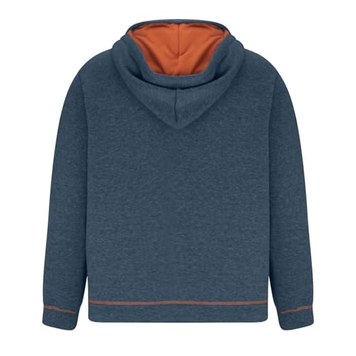 Chaqueta rompeviento con capucha estilo retro para hombre miniatura 3