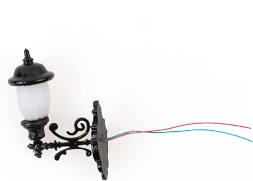 Miniatura 9 de Luz de pared para casa de muñecas, mesa de arena, materiales de construcción, ornamento de mesa de arena, luz de pared de batería, modelo