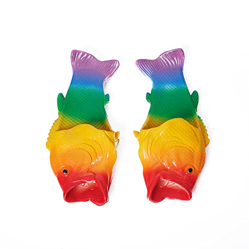 Coddies Fish Flip Flops | The Original Fish Slippers | Funny Gift, Unisex Sandals, Bass Slides, Pool, Beach & Shower Shoes | Men & Women3