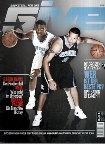 Five Magazine Germany 2009-01 #54 Baron Davies Indiana Pacers Jose Calderon Wilson Chandler