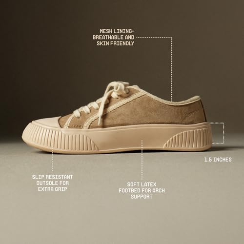 Image of Theater Wicked Brothers Lace-Up Sneakers for Women | Casual Shoes with Cushioned Insole