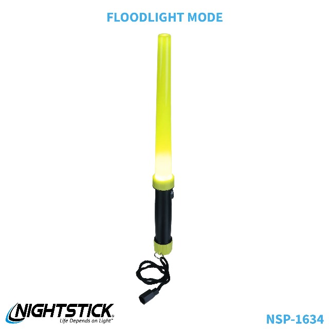 Amazon.com: Nightstick NSP-1634 Traffic Wand-Yellow Lens/Black