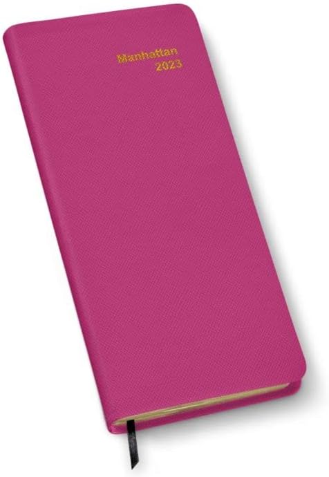 Manhattan Diary 2023 (Honeysuckle Simulated Leather)