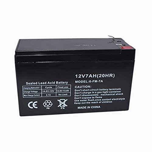 Batteria 12V 7.0AH Batterie al piombo sigillate ricaricabili per il monitoraggio della luce di emergenza Carrozzina