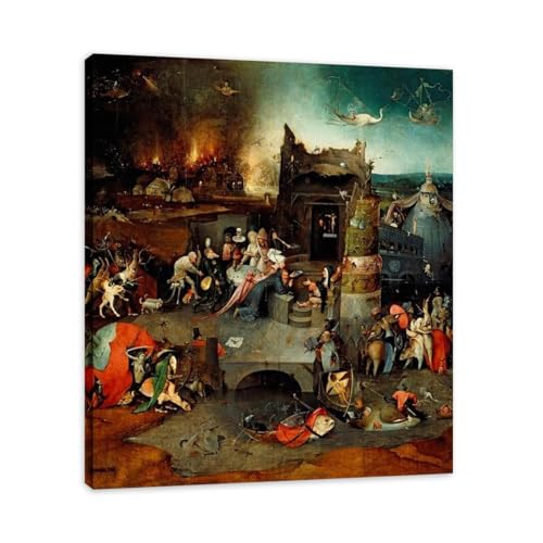 Tableau decoration murale salon moderne Bosch sur toile imprimée 50x60cm avec cadre en bois