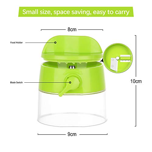 Zoodle Maker 4-in-1 Gem˚se Spaghetti Cutter Zuchini Spiralizer for Zucchini Cucumber Carrot