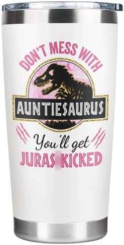 Aunt Gifts from Niece, Nephew - Gifts for Aunt - Aunt Birthday Gift, Christmas Gifts for Aunt - Auntie Gifts, Aunty Gifts - Presents for Aunt, To Be Aunt, Promoted To Aunt, New Aunt - 20 Oz Tumbler