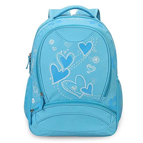 Mochila escolar azul cielo ergonómica para proteger tu ordenador