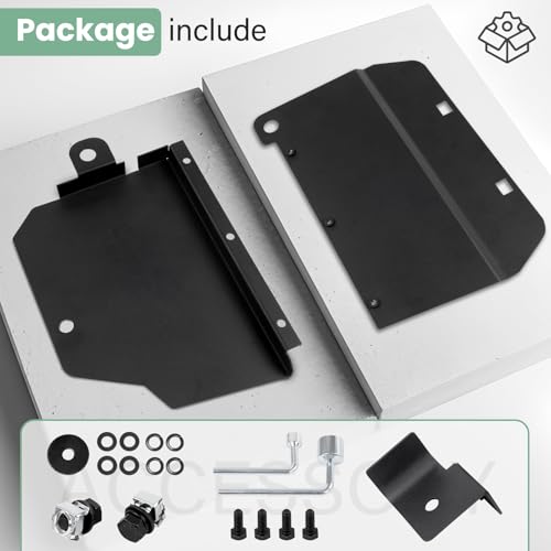 Image of Underbody Cavity Shield Cover Compatible with Ford Maverick 2022-2025 Accessories -Left Driver Side Rear Wheel mud Guard, mud Flap Full Coverage Protection