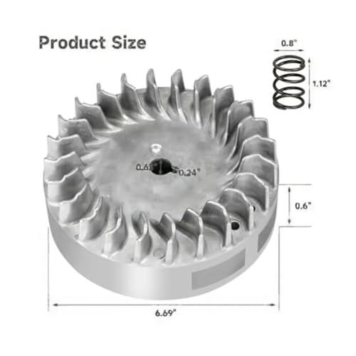 Volant d'inertie 10krpm pour outils 212cc 224cc - 3